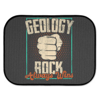 Geology Funny Geologist Earth Science Geoscience Rear Car Mat | Artistshot