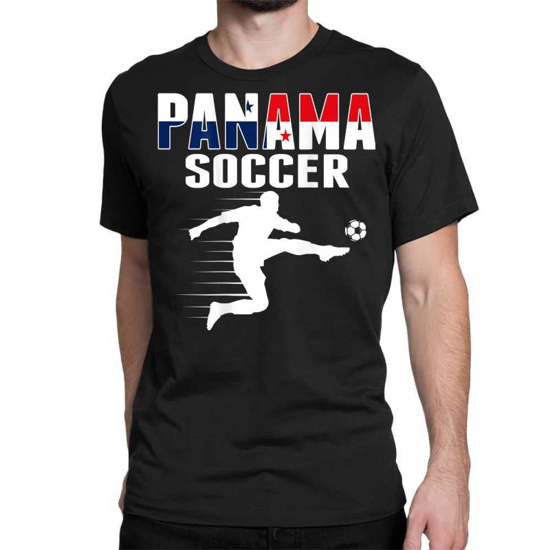 Panama Soccer Lovers Jersey Panamanian Flag Football Players Classic T-shirt by bambi | Artistshot