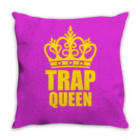 Trap Queen Throw Pillow | Artistshot