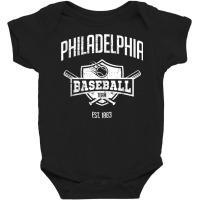 Distressed Retro Philly Look Fan Gift Party Tailgate Gameday Tank Top Baby Bodysuit | Artistshot