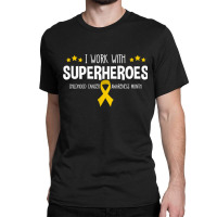 Pediatric Oncology Rn Nurse Oncologist Ribbon Classic T-shirt | Artistshot