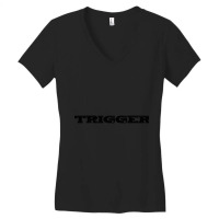 Studio Trigger Black Women's V-neck T-shirt | Artistshot