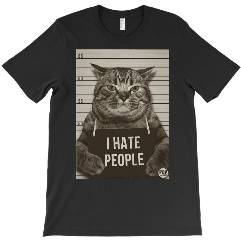 I Hate People T-shirt | Artistshot