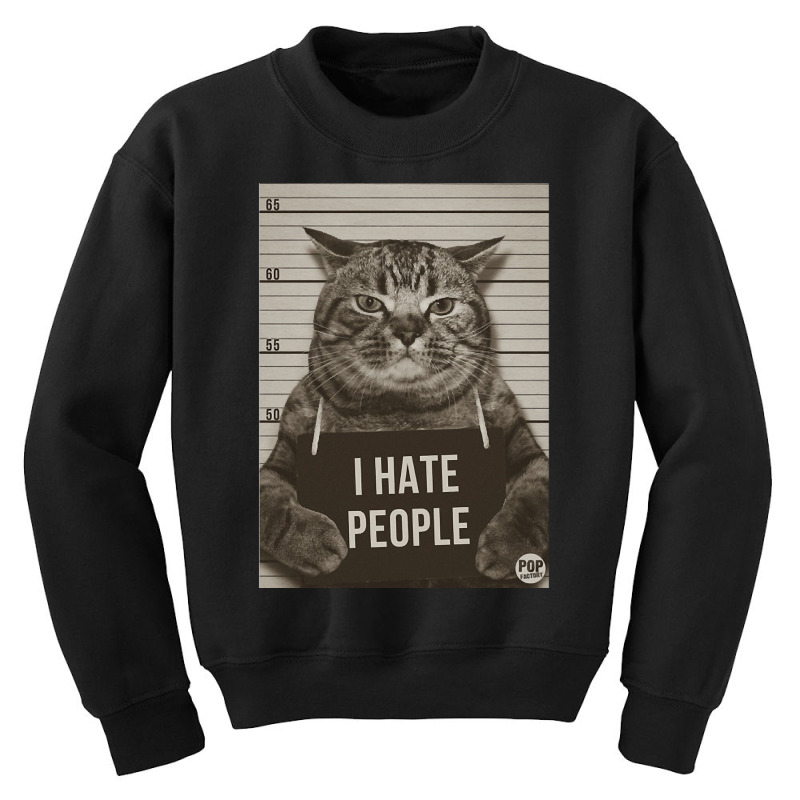 I Hate People Youth Sweatshirt | Artistshot