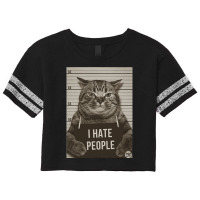 I Hate People Scorecard Crop Tee | Artistshot