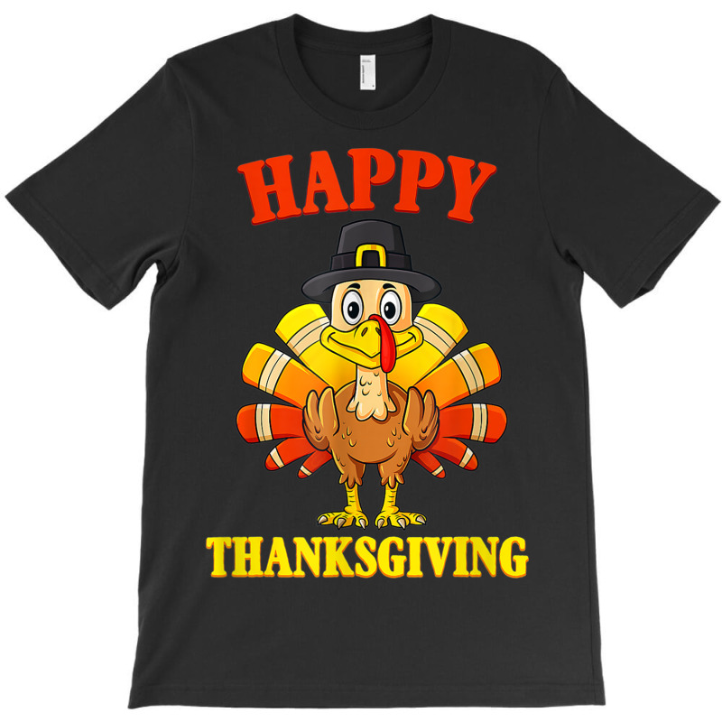 Happy Thanksgiving Turkey Day Fall Season Funny Cute Toddler T-shirt | Artistshot