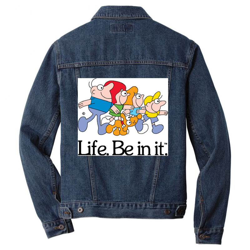 Life Be In It Classic Aussie Ads Classic Men Denim Jacket | Artistshot