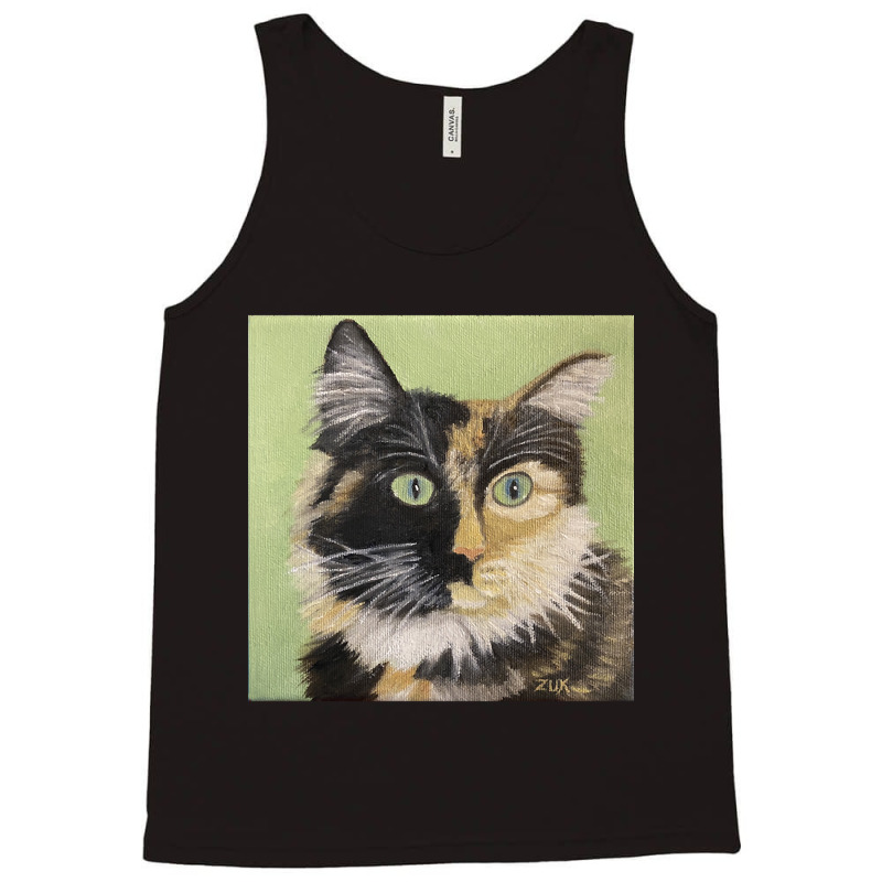 Tortoiseshell Cat Face Tank Top by Crowley Tidwell | Artistshot