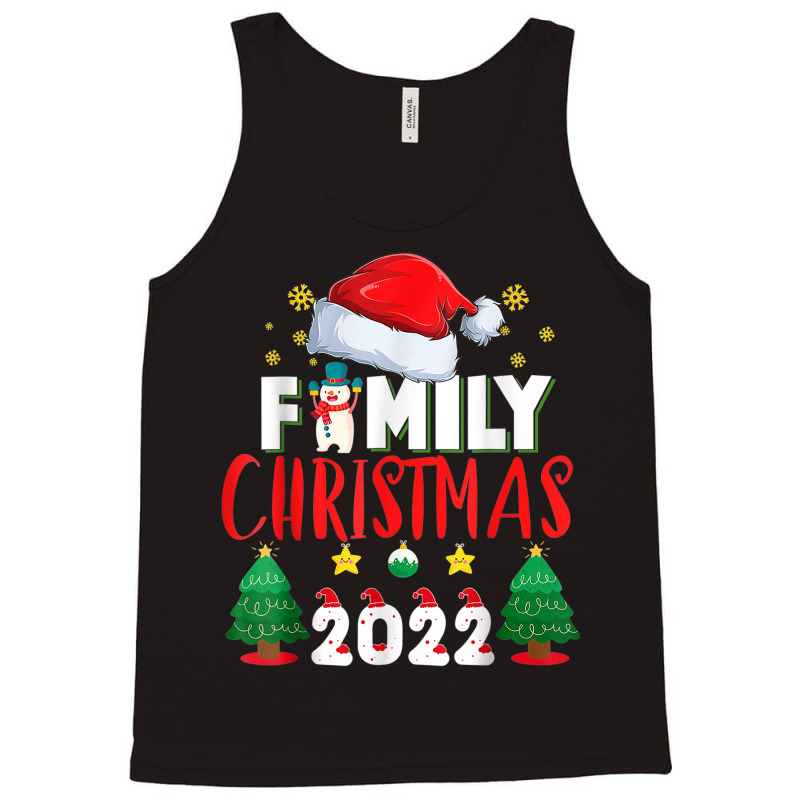 Family Christmas 2022 Shirt For Familys Matching Xmas Family Tank Top | Artistshot