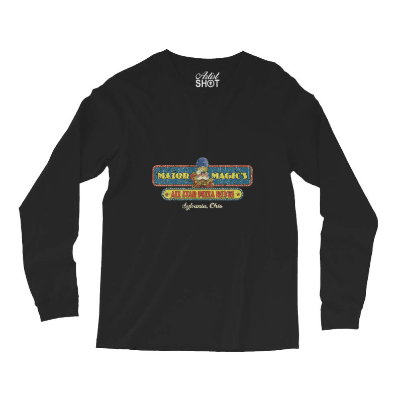 Major Magic's All Star Pizza Revue, Ohio Long Sleeve Shirts by apolitery | Artistshot