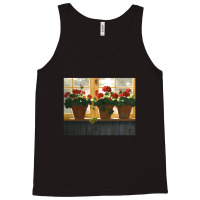 Red Geraniums Basking Tank Top | Artistshot