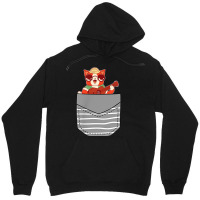 Cat Music Instrument Ukulele In Pocket Unisex Hoodie | Artistshot