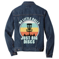 Funny Disc Golf   Disc Golf  Copy Men Denim Jacket | Artistshot