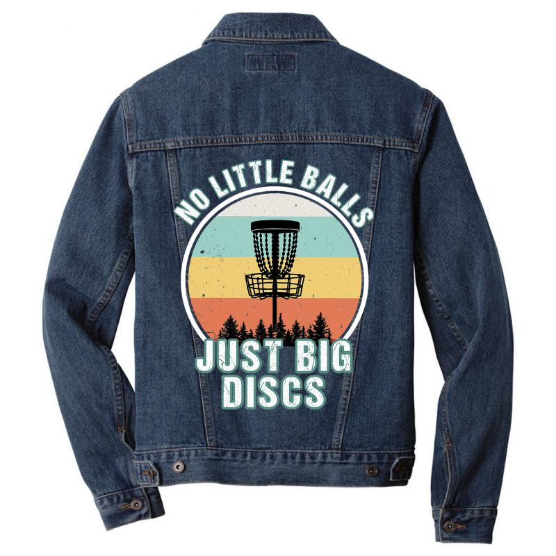 Funny Disc Golf   Disc Golf  Copy Men Denim Jacket | Artistshot