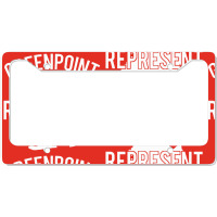 Green Point Rep   Brooklyn License Plate Frame | Artistshot