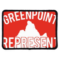 Green Point Rep   Brooklyn Rectangle Patch | Artistshot