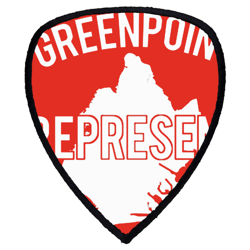 Green Point Rep   Brooklyn Shield S Patch | Artistshot