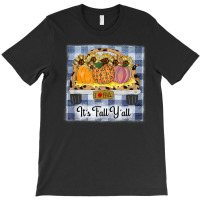 It's Fall Y'all Autumn Pumpkin Truck Leopard Thanksgiving T-shirt | Artistshot