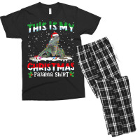 This Is My Christmas Pajama Shirt Cute Iguana Animals Men's T-shirt Pajama Set | Artistshot