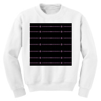 Dotted Lining Patterns On Black Background Youth Sweatshirt | Artistshot