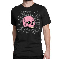 Tis The Season To Be Spooky Pink Skull Halloween Classic T-shirt | Artistshot