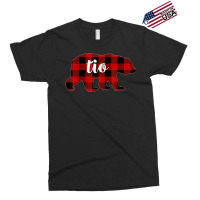 Red Plaid Tio Bear Matching Family Buffalo Christmas Exclusive T-shirt | Artistshot