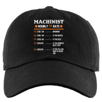 Machinist Hourly Rate Machining Kids Cap | Artistshot