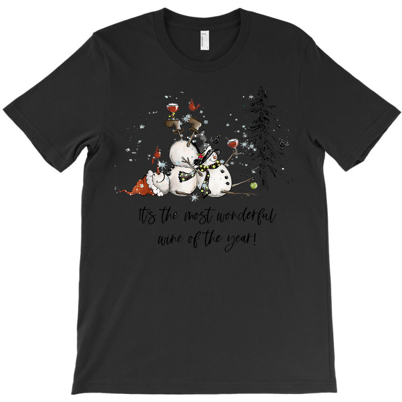 It's The Most Wonderful Wine Of The Year Christmas Wine T-shirt | Artistshot