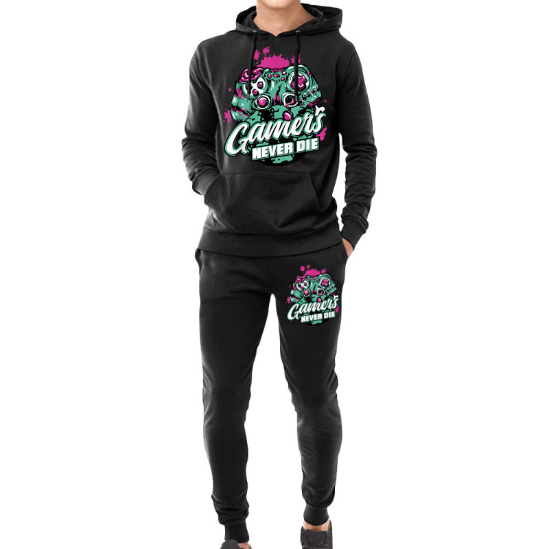 Gamers Never Die Halloween Gaming Costume Hoodie & Jogger Set | Artistshot