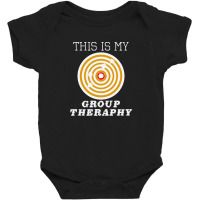 This Is My Group Therapy Shooting Target Baby Bodysuit | Artistshot