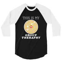 This Is My Group Therapy Shooting Target 3/4 Sleeve Shirt | Artistshot