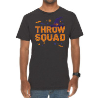 Throw Squad Witch Halloween Track Field Thrower Matching Vintage T-shirt | Artistshot