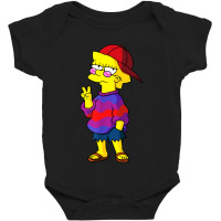 Lisa The Simpsons Funny Kid Baby Bodysuit | Artistshot