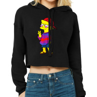 Lisa The Simpsons Funny Kid Cropped Hoodie | Artistshot