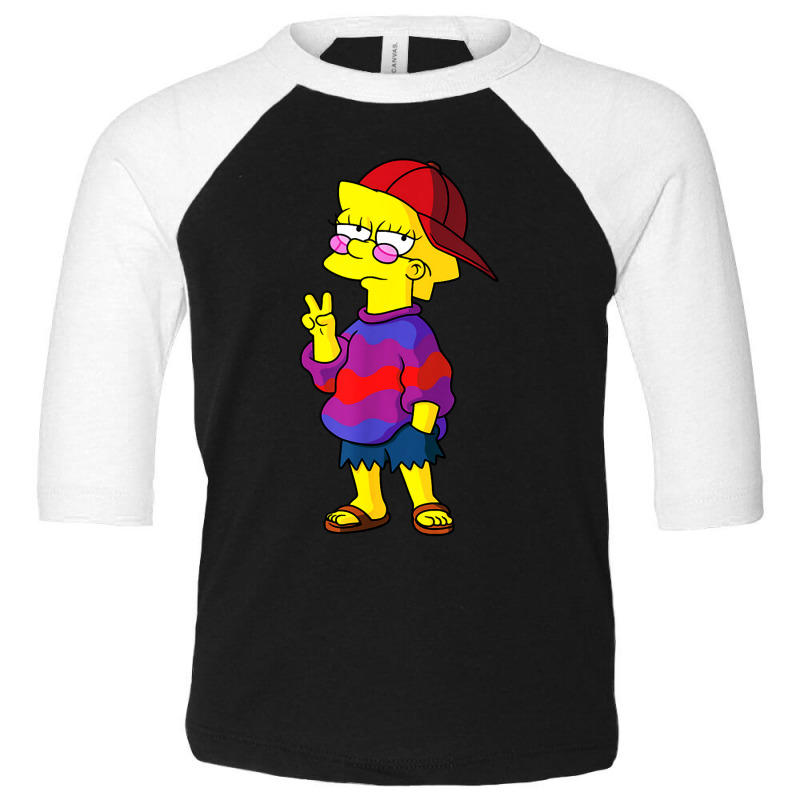 Lisa The Simpsons Funny Kid Toddler 3/4 Sleeve Tee by BestTees | Artistshot