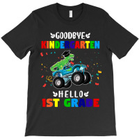 Goodbye Kindergarten Hello First Grade Graduation Boy T-shirt | Artistshot