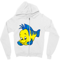 Flounder Zipper Hoodie | Artistshot