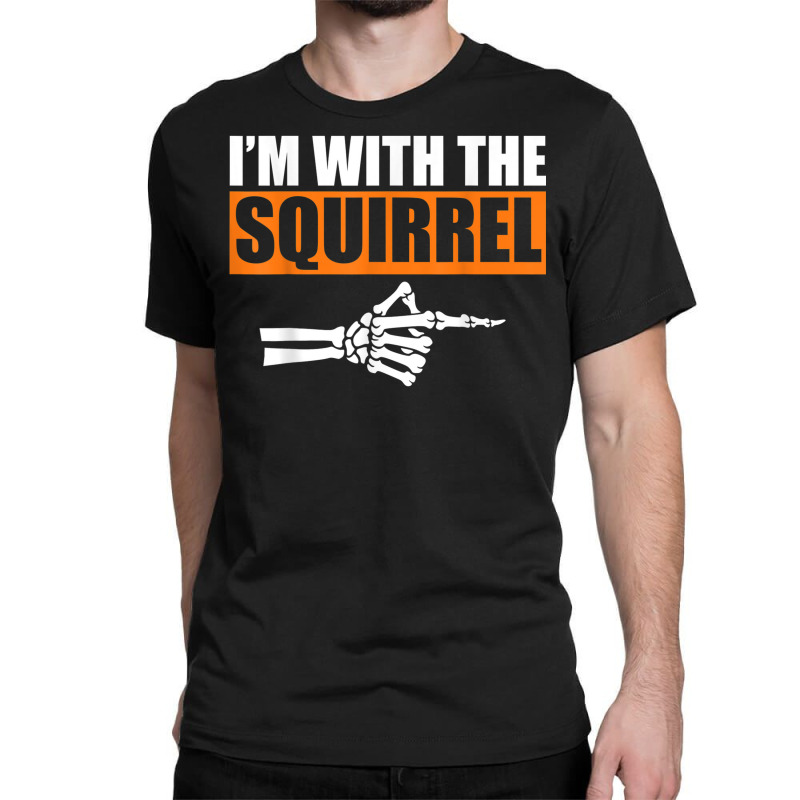 I'm With The Squirrel Halloween Costume Party Matching Classic T-shirt | Artistshot