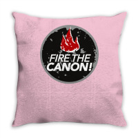 Fire The Canon Throw Pillow | Artistshot