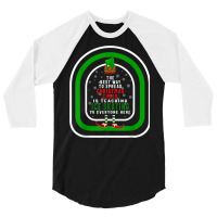 The Best Way To Spread Christmas Cheer Is Teaching Ice Skati 3/4 Sleeve Shirt | Artistshot