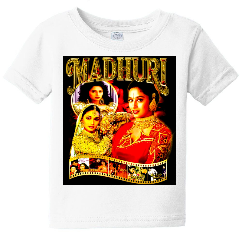 Madhuri Dixit, Madhuri Dixit Vintage, Madhuri Dixit Art, Madhuri Dixit Baby Tee by SHOPEERTWE | Artistshot