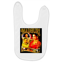 Madhuri Dixit, Madhuri Dixit Vintage, Madhuri Dixit Art, Madhuri Dixit Baby Bibs | Artistshot