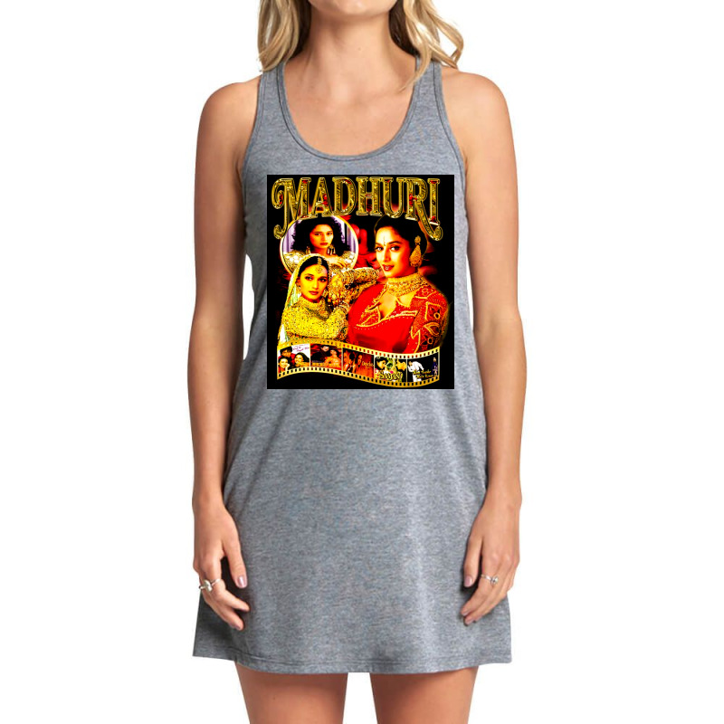 Madhuri Dixit, Madhuri Dixit Vintage, Madhuri Dixit Art, Madhuri Dixit Tank Dress by SHOPEERTWE | Artistshot