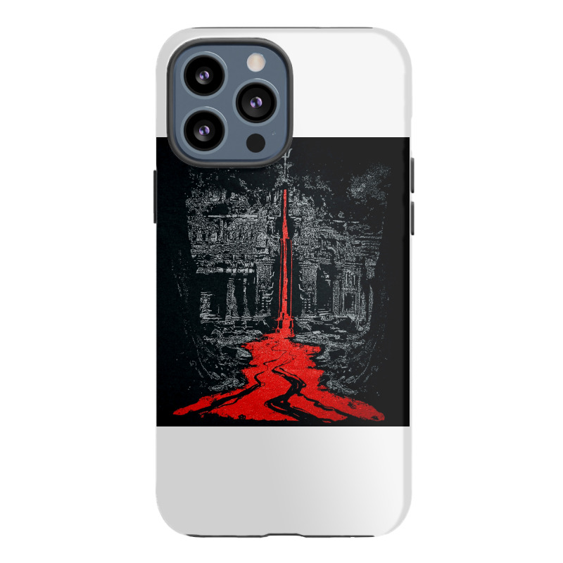 Temple Of The Bleeding Trident, Shiva, Trishul, Temple Of The Bleeding Iphone 13 Pro Max Case | Artistshot