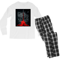 Temple Of The Bleeding Trident, Shiva, Trishul, Temple Of The Bleeding Men's Long Sleeve Pajama Set | Artistshot