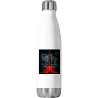 Temple Of The Bleeding Trident, Shiva, Trishul, Temple Of The Bleeding Stainless Steel Water Bottle | Artistshot