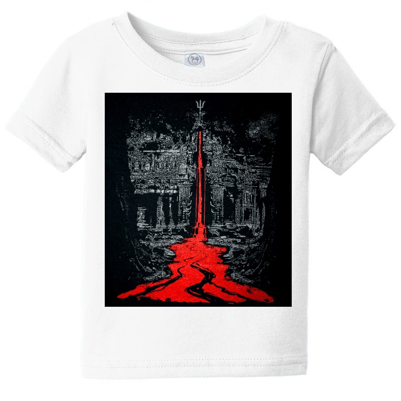 Temple Of The Bleeding Trident, Shiva, Trishul, Temple Of The Bleeding Baby Tee | Artistshot