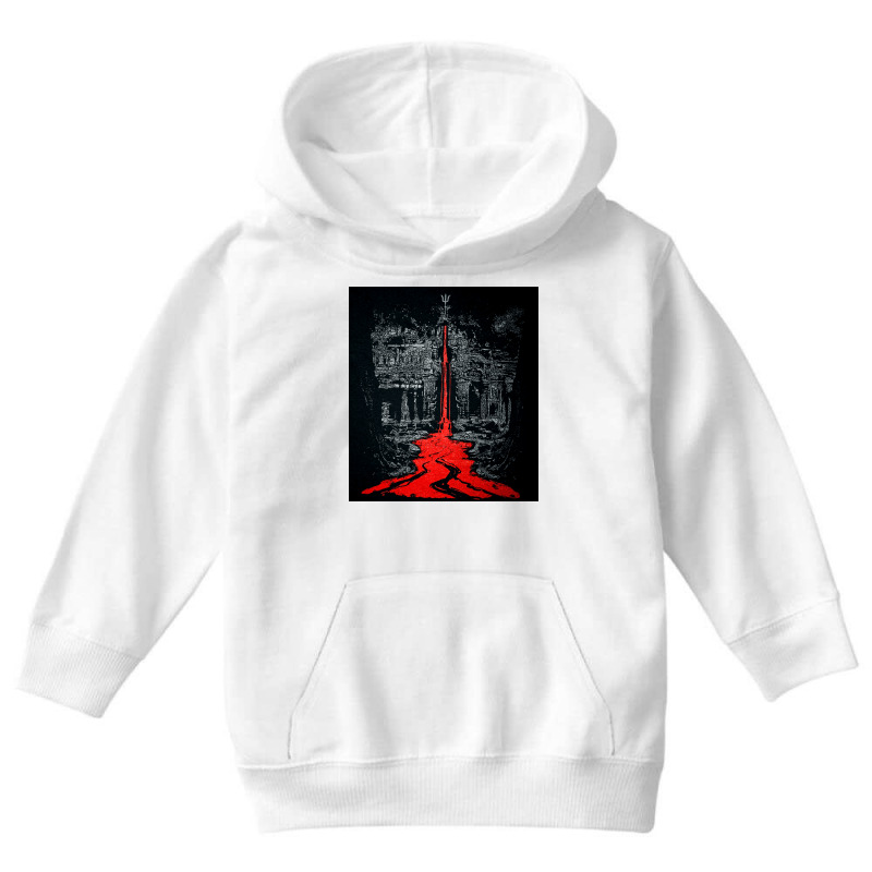 Temple Of The Bleeding Trident, Shiva, Trishul, Temple Of The Bleeding Youth Hoodie | Artistshot