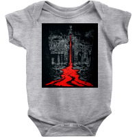 Temple Of The Bleeding Trident, Shiva, Trishul, Temple Of The Bleeding Baby Bodysuit | Artistshot