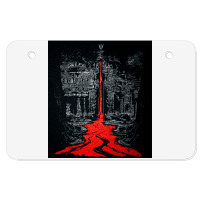 Temple Of The Bleeding Trident, Shiva, Trishul, Temple Of The Bleeding Atv License Plate | Artistshot